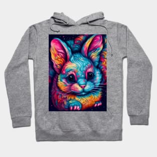 Cute little beautiful chinchilla. Hoodie